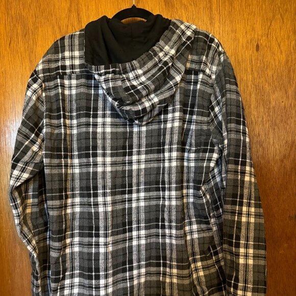 Molokai Surf Co. Hooded Flannel - Picture 2 of 3